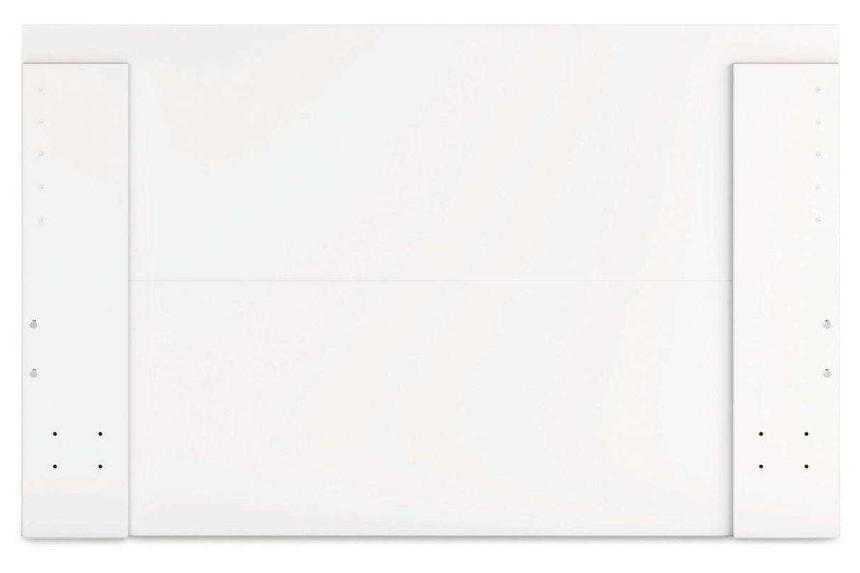 Onita White Queen Platform Bed by Ashley at Eve Furniture