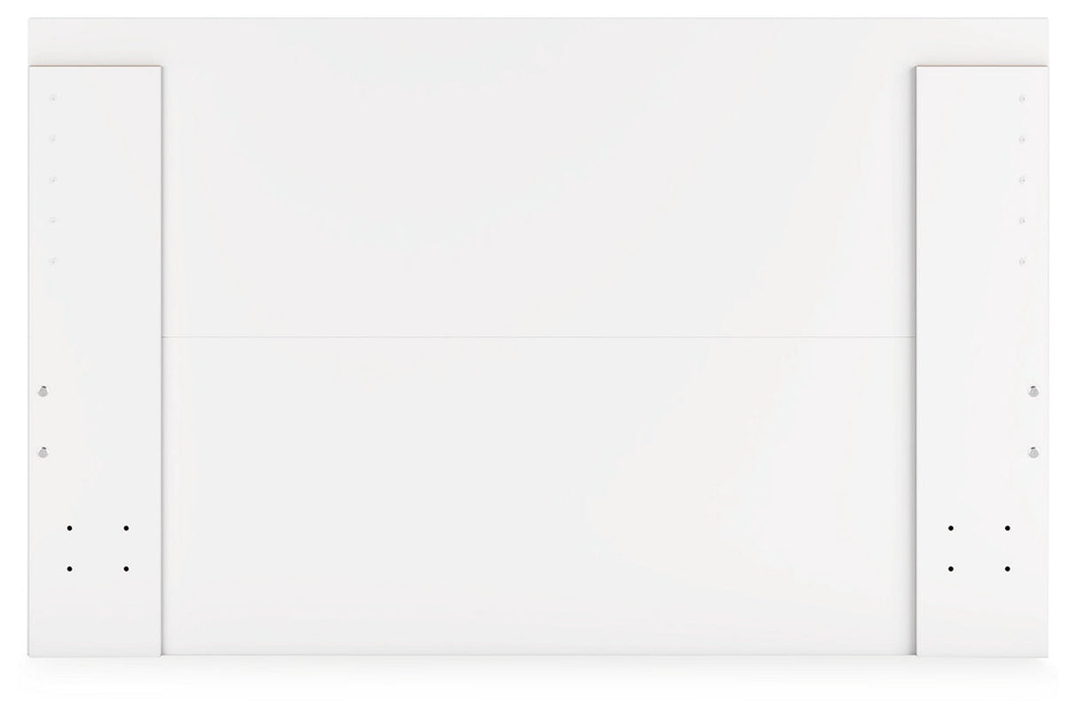 Onita White Queen Storage Platform Bed with 2 Drawers by Ashley at Eve Furniture