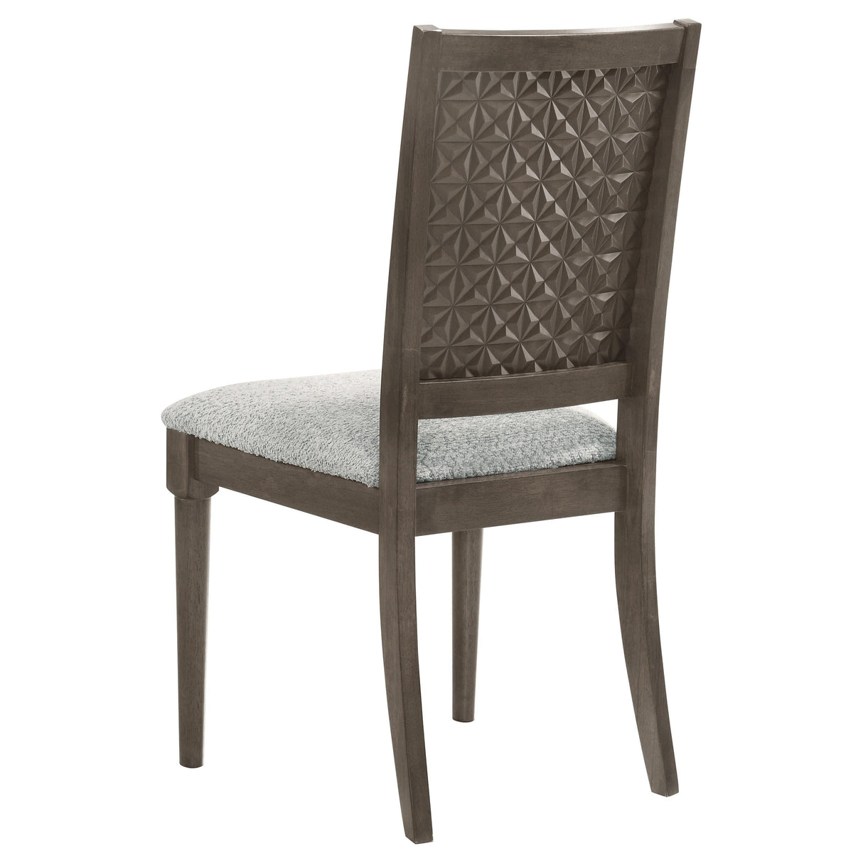 Onslow Dark Brown Dining Side Chair, Set of 2 by Coaster at Eve Furniture