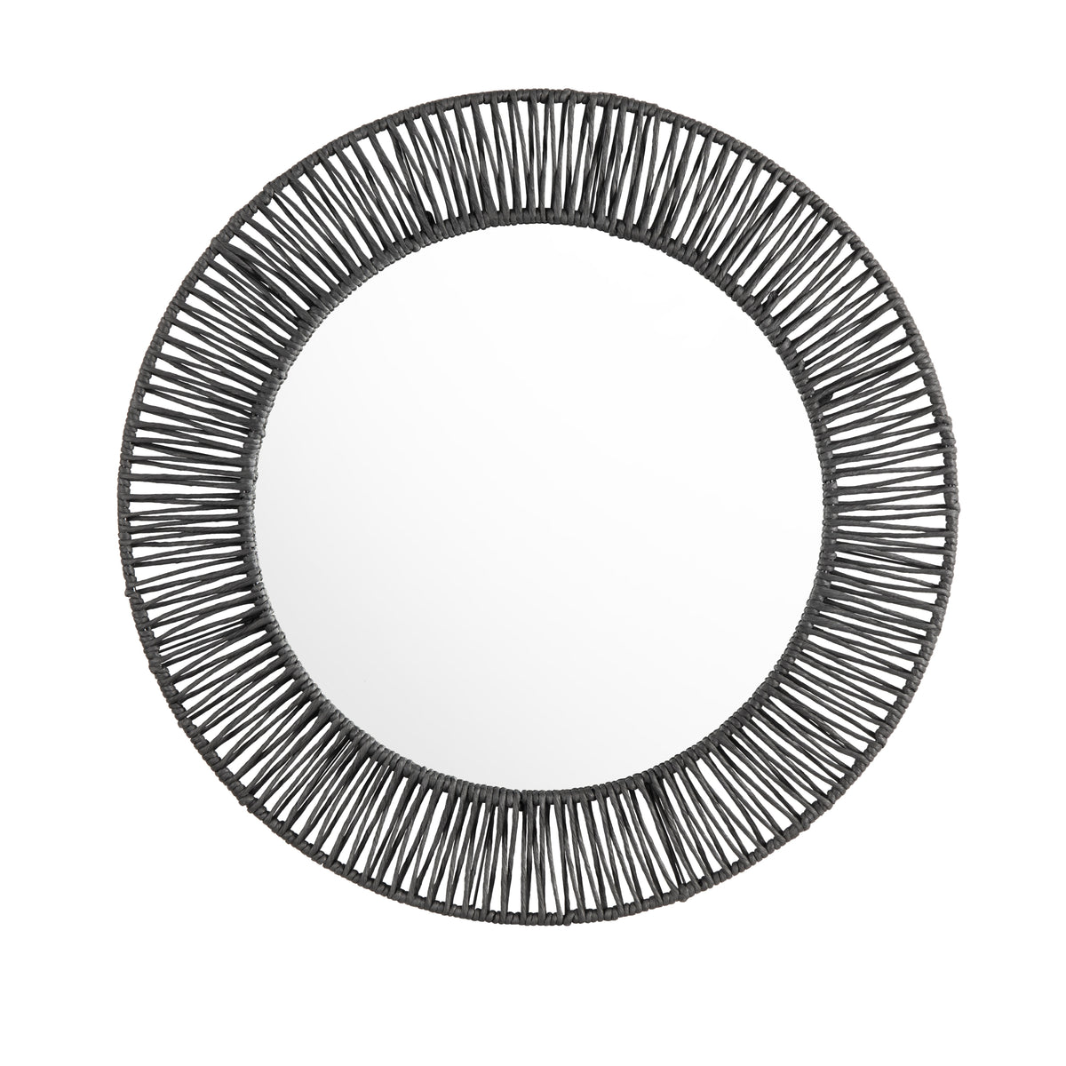 Onyx Black Wall Mirror by Crestview at Eve Furniture