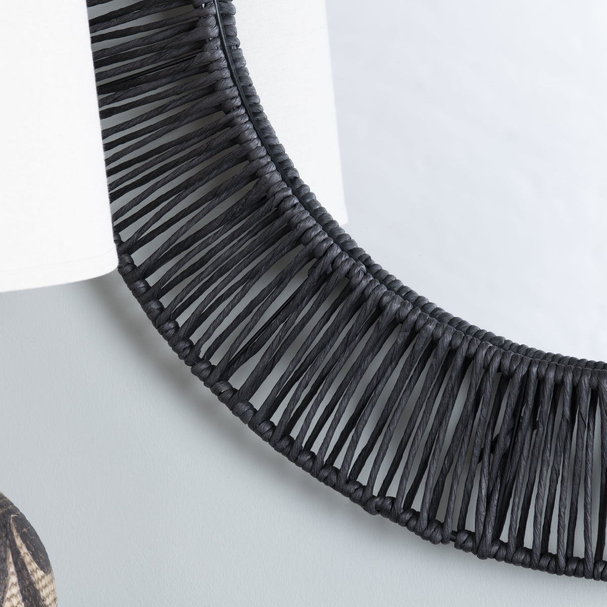 Onyx Black Wall Mirror by Crestview at Eve Furniture
