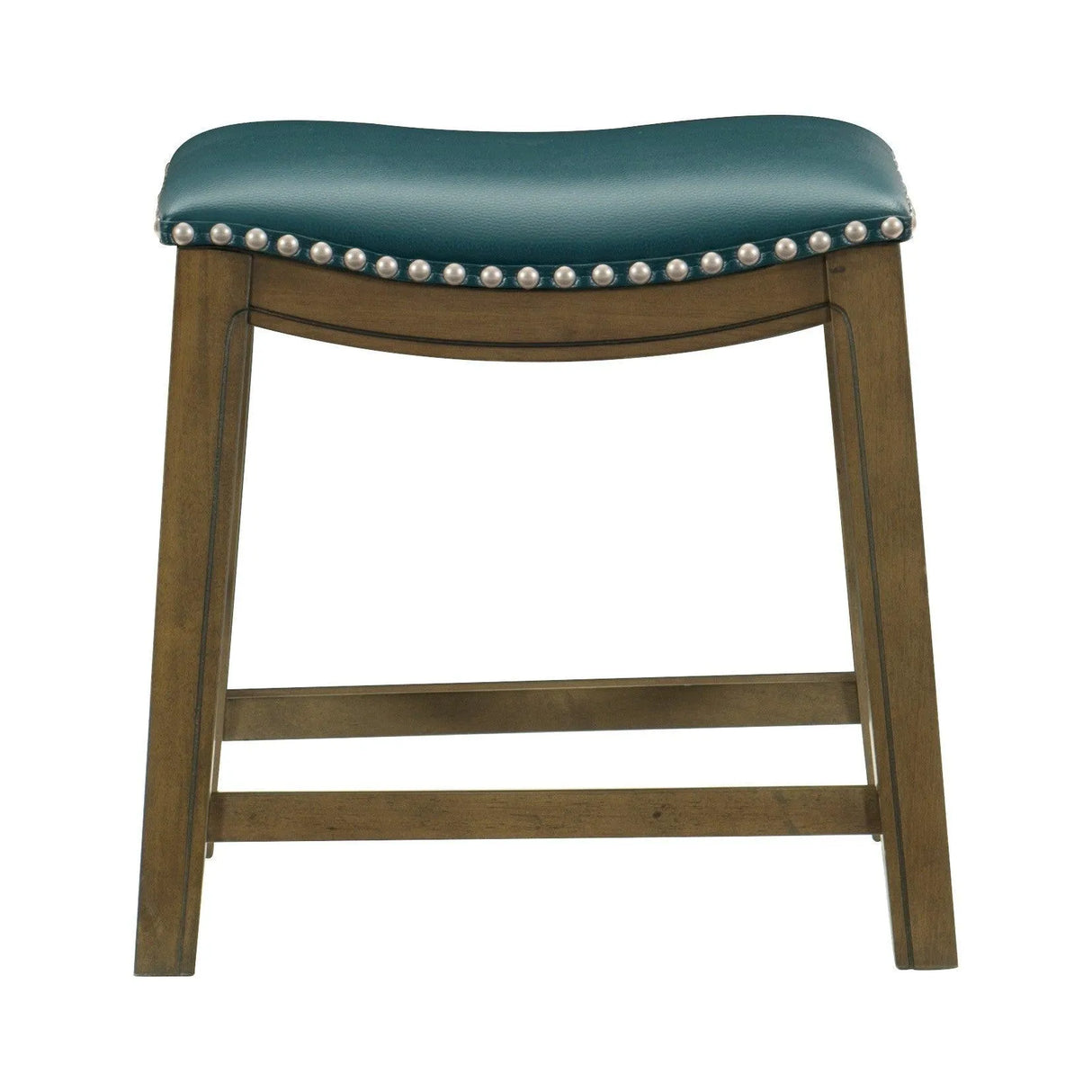 Ordway Green/Brown Dining Stool, Green by Homelegance at Eve Furniture