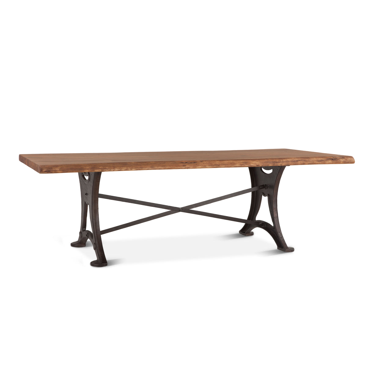 Organic Forge 106" Dining Table in Raw Walnut by Home Trends & Design at Eve Furniture