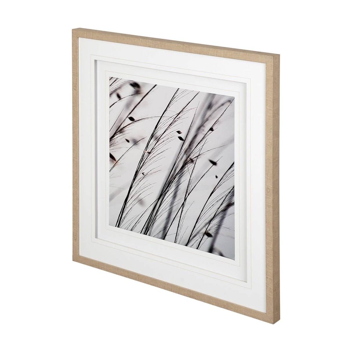 Organic II by Tony Koukos a Hand Embellished Textured Framed Art Photograph Matted under Glass by Mercana at Eve Furniture