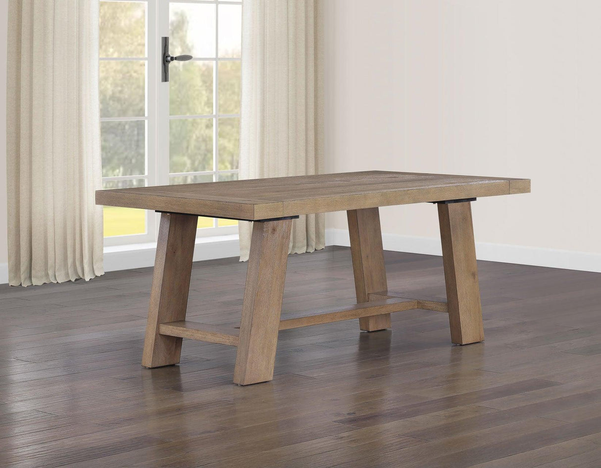 Orinda 72-108 Inch Dining Table with Two 18 Inch Leaves by Steve Silver at Eve Furniture