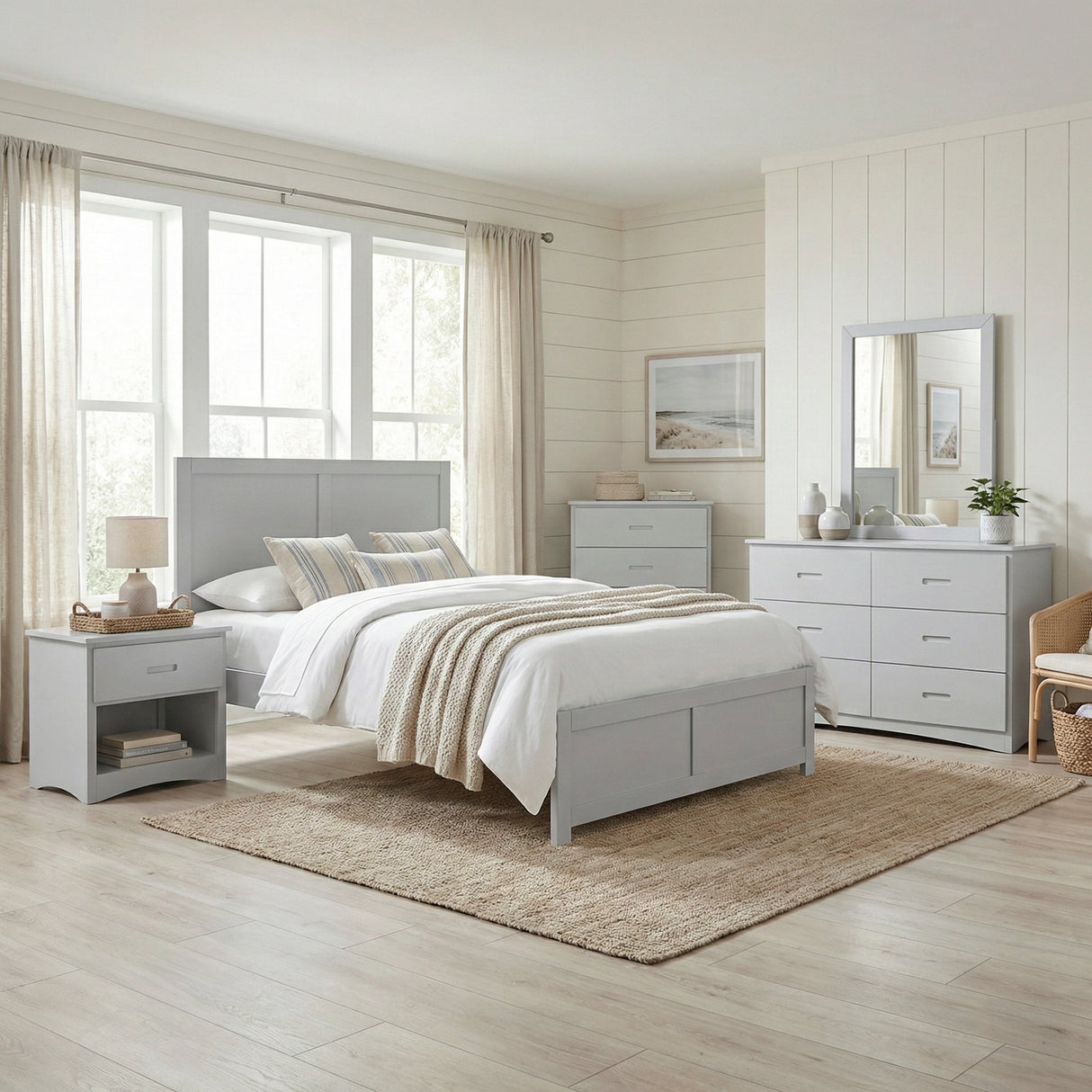 Orion Full Platform Bed by Homelegance at Eve Furniture