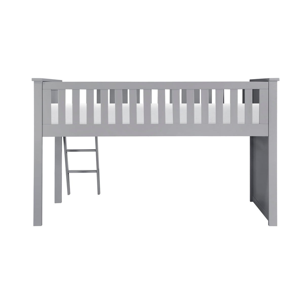 Orion Gray Low Loft Bunk by Homelegance at Eve Furniture