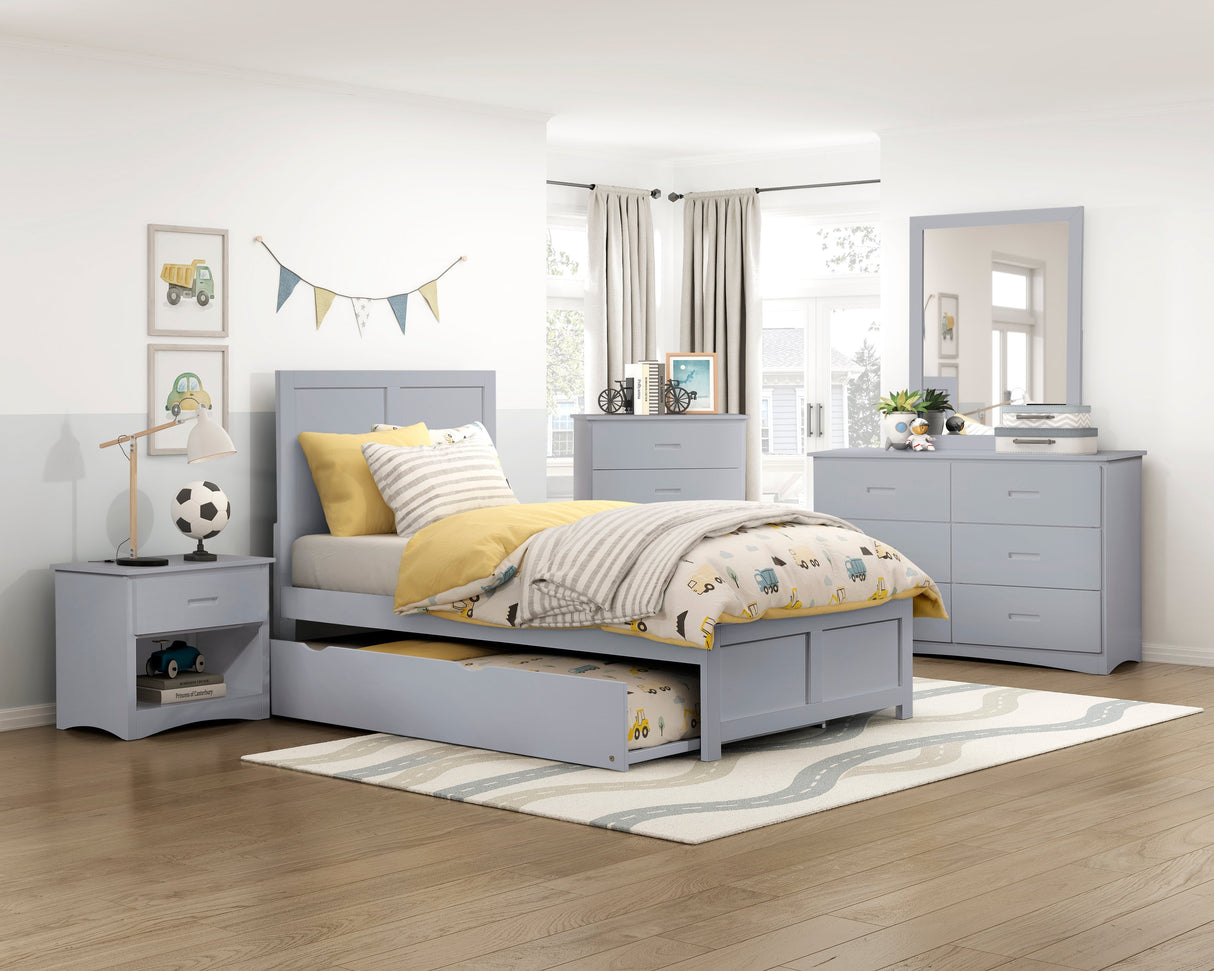 Orion Twin Platform Bed by Homelegance at Eve Furniture