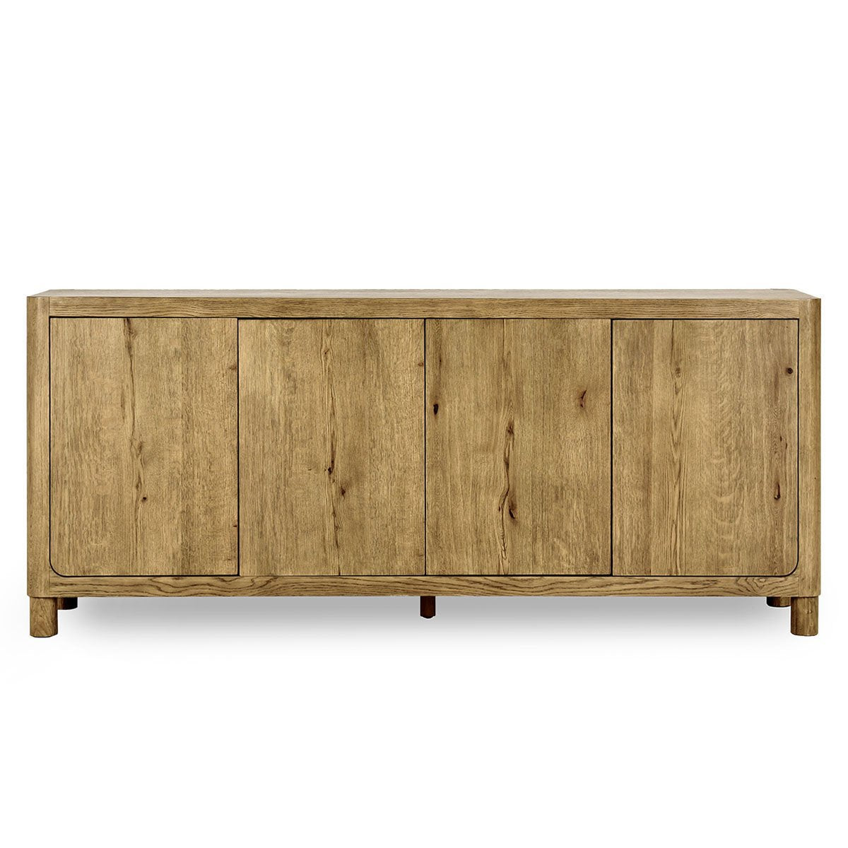Orlando 4 Door Buffet - Light Brown by Classic Home at Eve Furniture