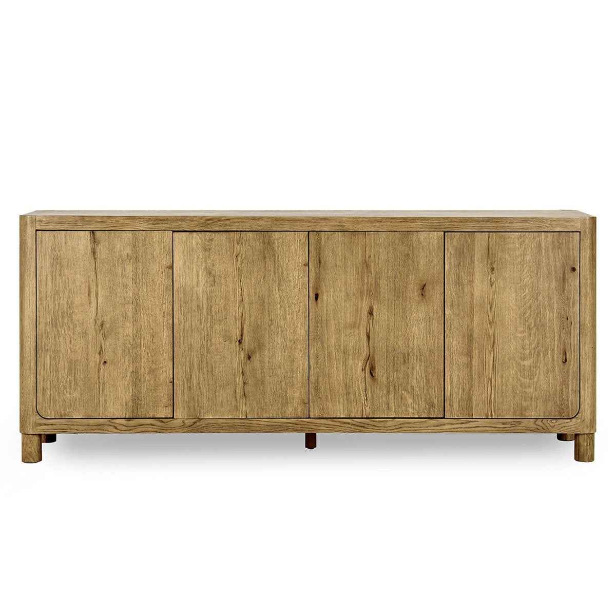 Orlando 4 Door Buffet - Light Brown by Classic Home at Eve Furniture
