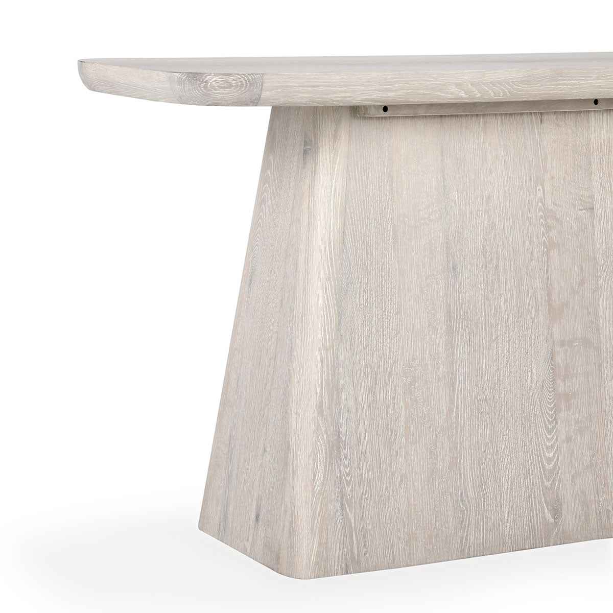 Orlando Milk White Console Table by Classic Home at Eve Furniture