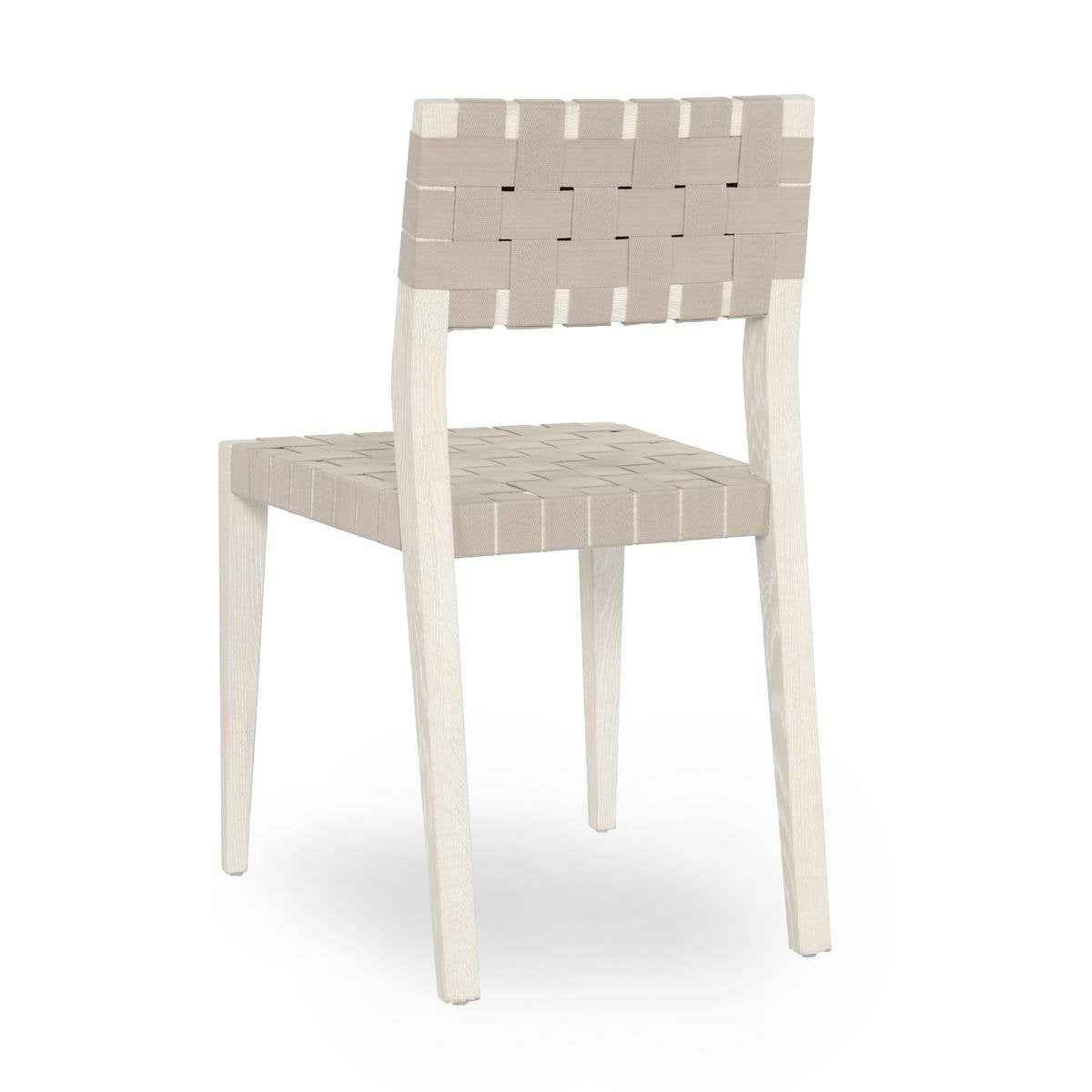 Orlando Milk White/Taupe Dining Chair (Set of 2) by Classic Home at Eve Furniture