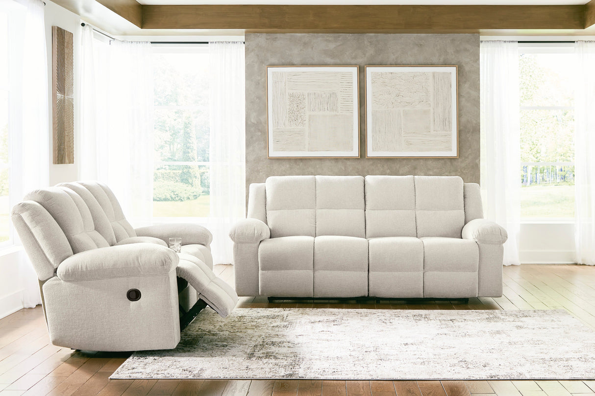 Orlen Winter Reclining Living Room Set by Ashley at Eve Furniture