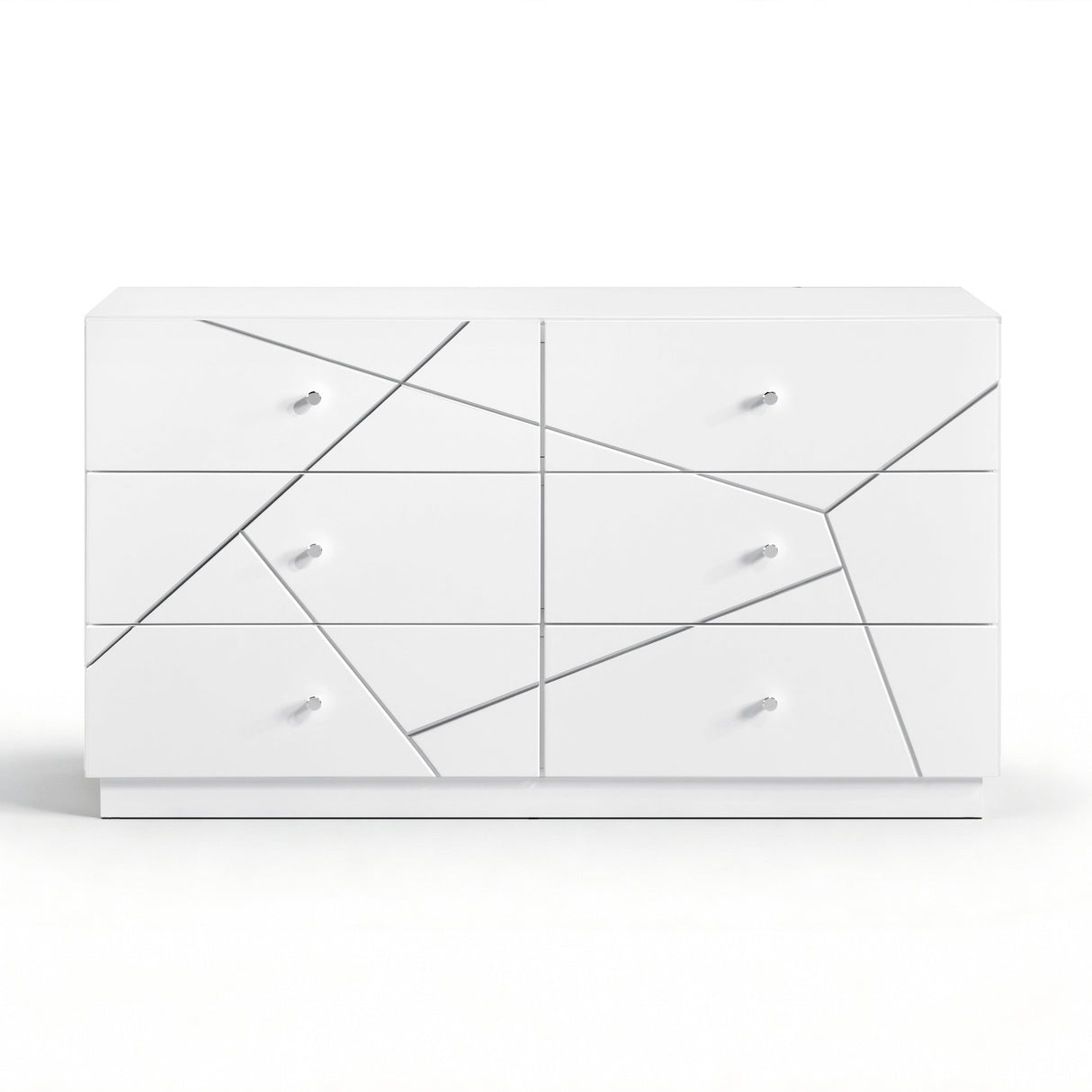Orlo White Dresser by Homelegance at Eve Furniture