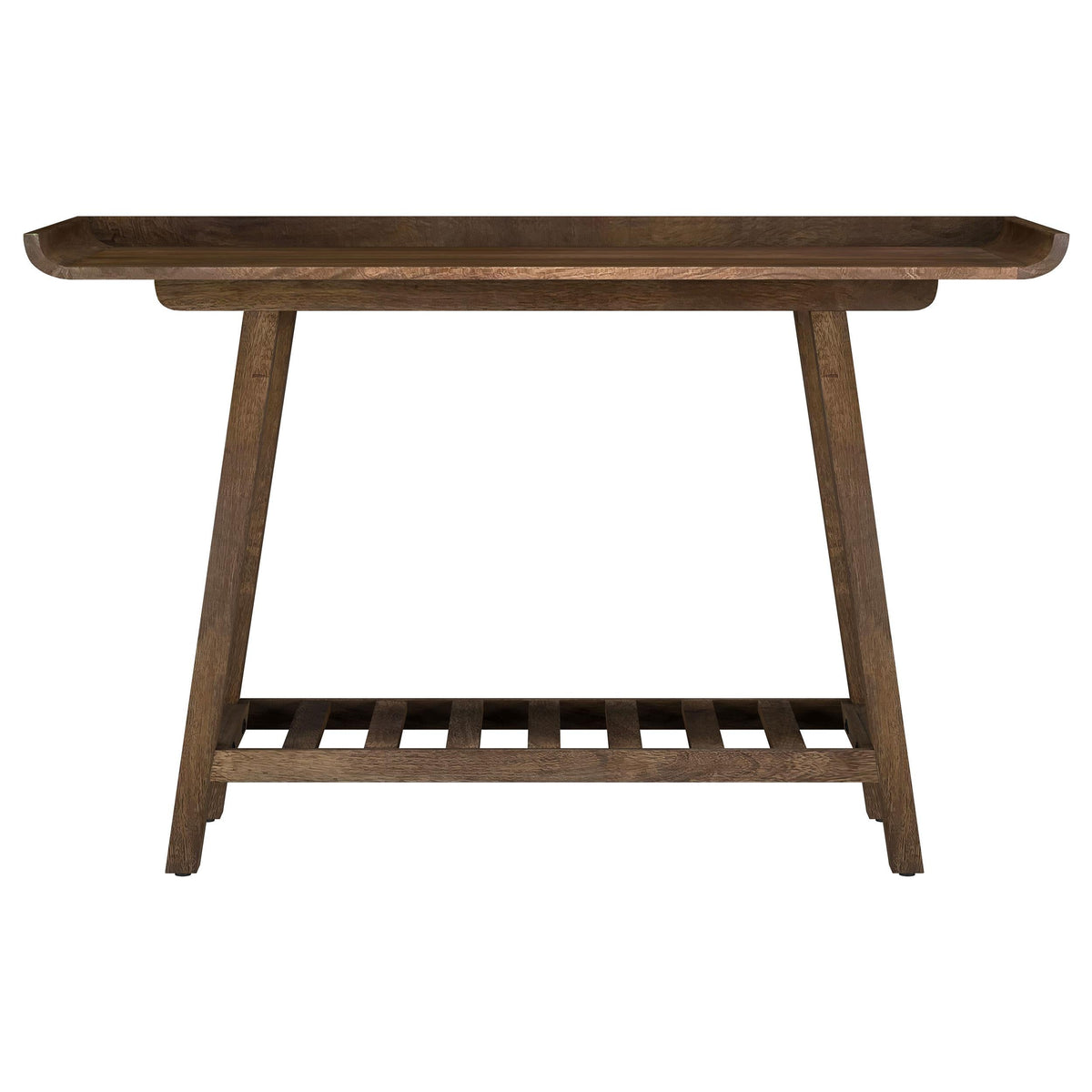 Ornelas Mango Brown Solid Wood Console Table by Coaster at Eve Furniture