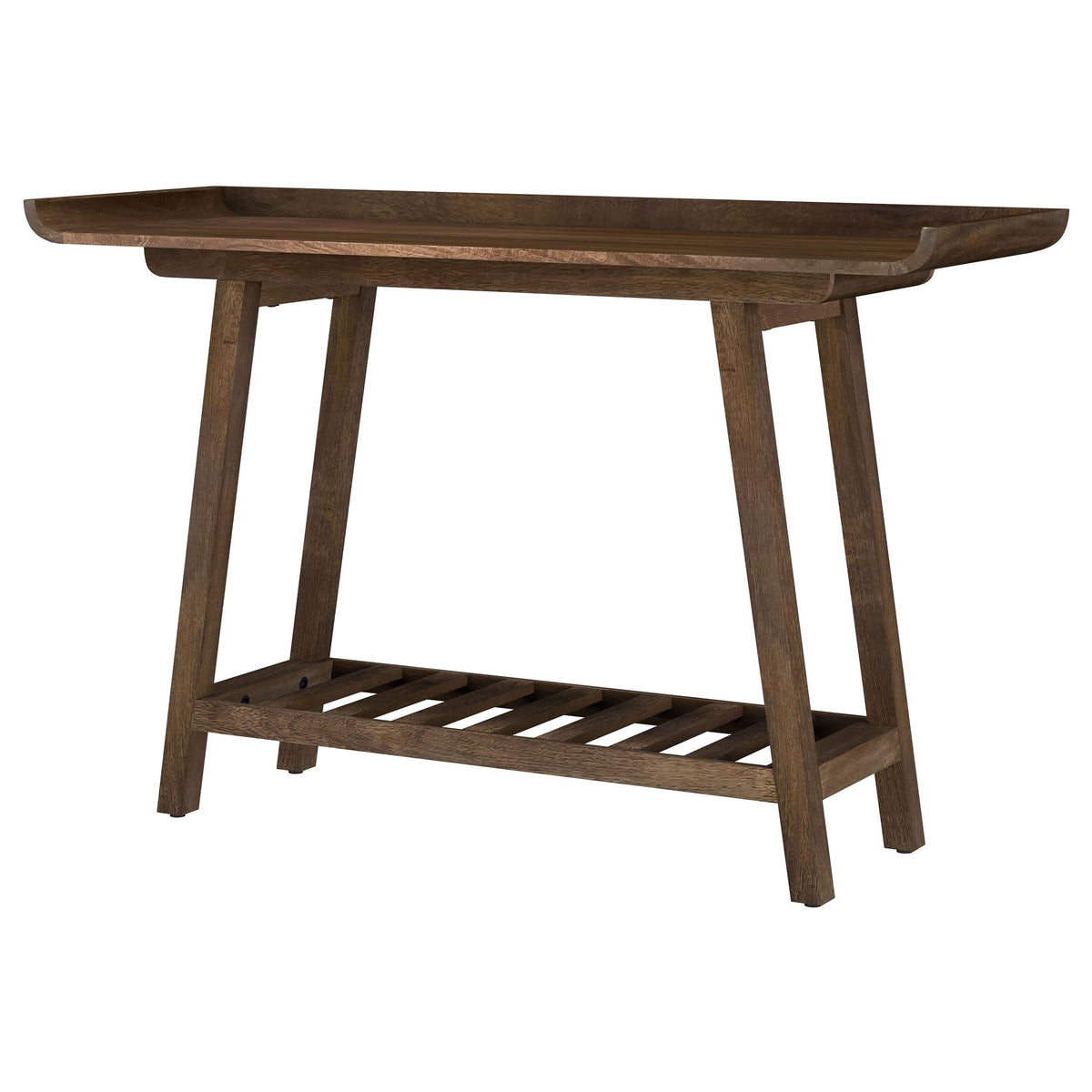 Ornelas Mango Brown Solid Wood Console Table by Coaster at Eve Furniture