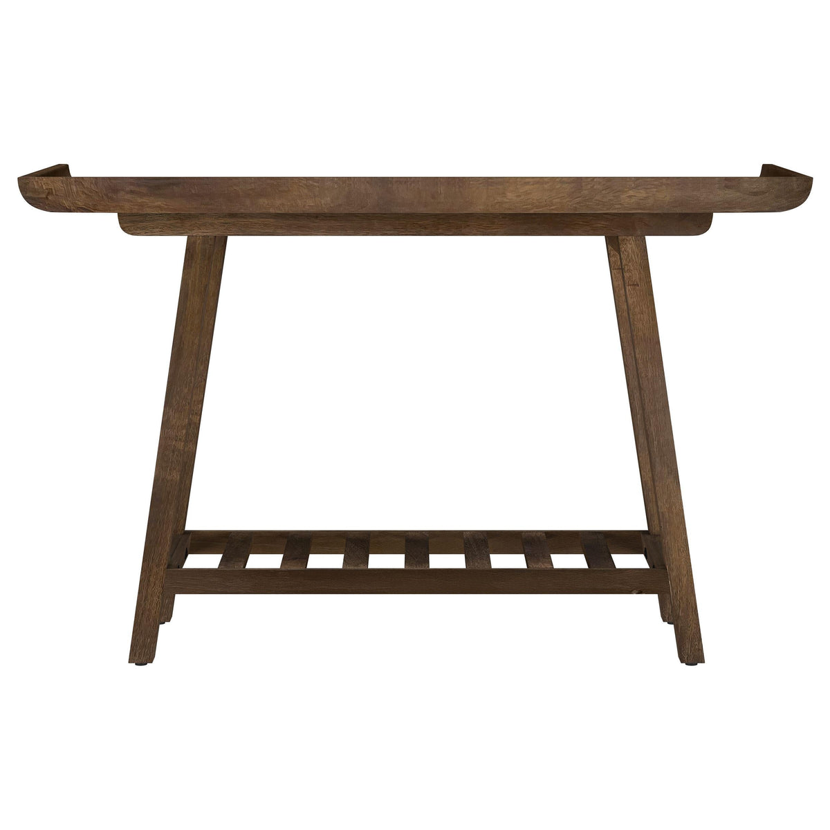 Ornelas Mango Brown Solid Wood Console Table by Coaster at Eve Furniture