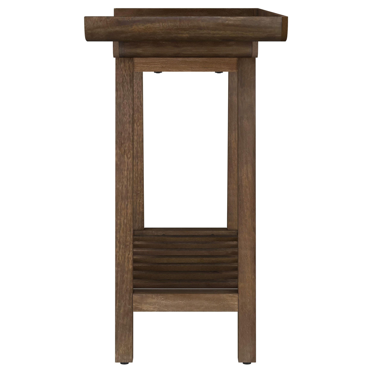 Ornelas Mango Brown Solid Wood Console Table by Coaster at Eve Furniture
