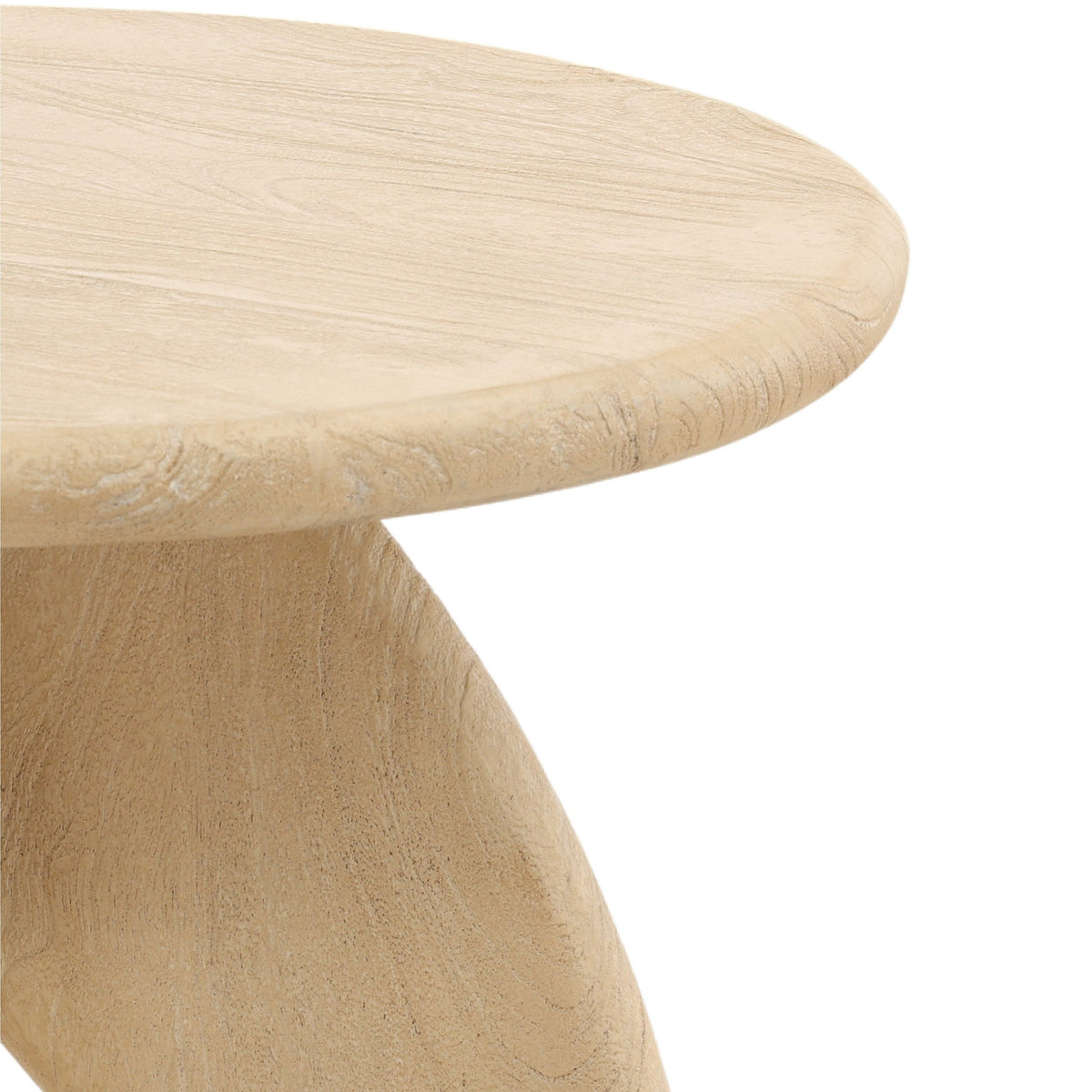 Orson Side Table, Light Natural by Dovetail at Eve Furniture