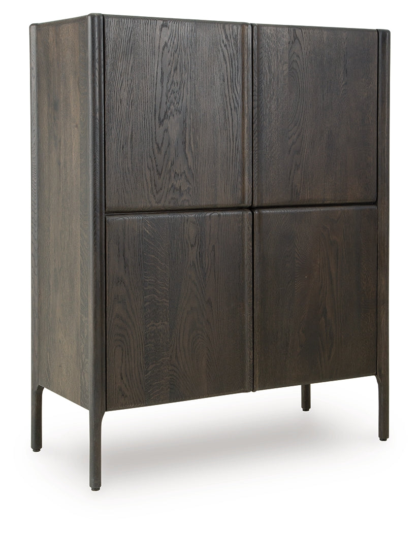 Orsonal Espresso Brown Accent Cabinet by ASHLEY FURNITURE at Eve Furniture