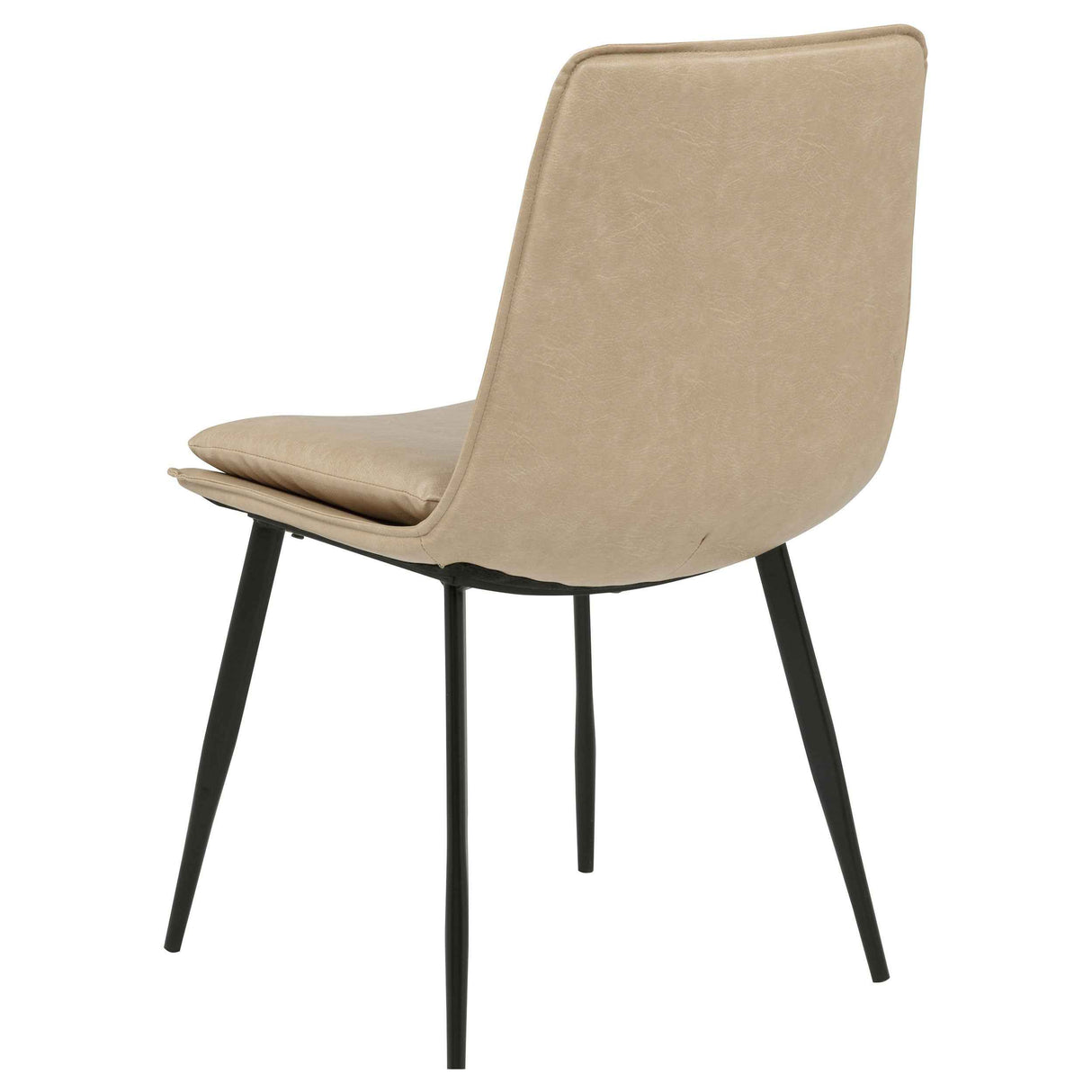 Ortega Tan Upholstered Dining Side Chair (Set of 2) by Coaster at Eve Furniture