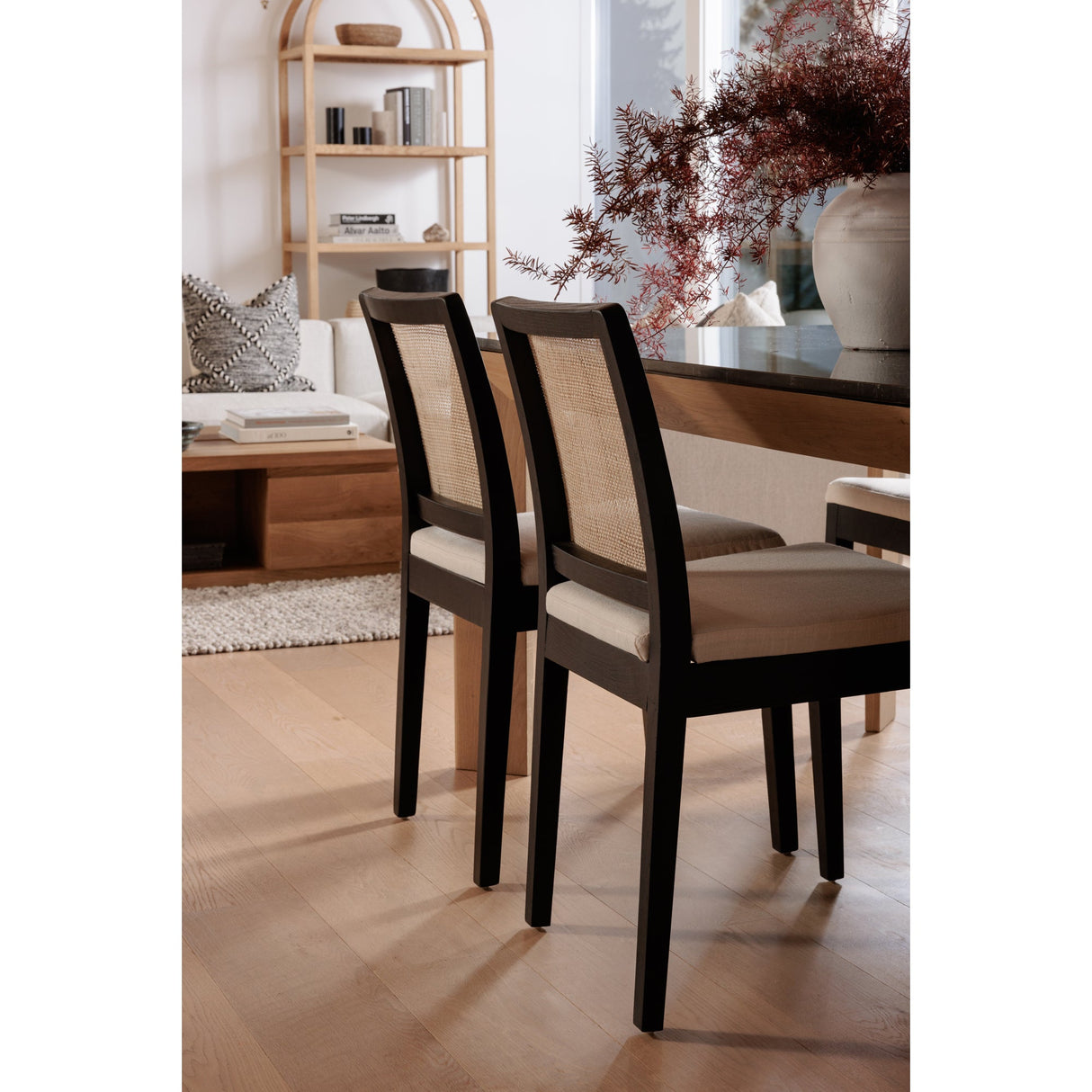 Orville Black Dining Chair (Set of 2) by MOES at Eve Furniture