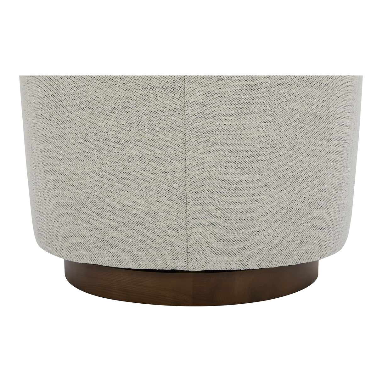 Oscy Splashed White Swivel Chair by MOES at Eve Furniture