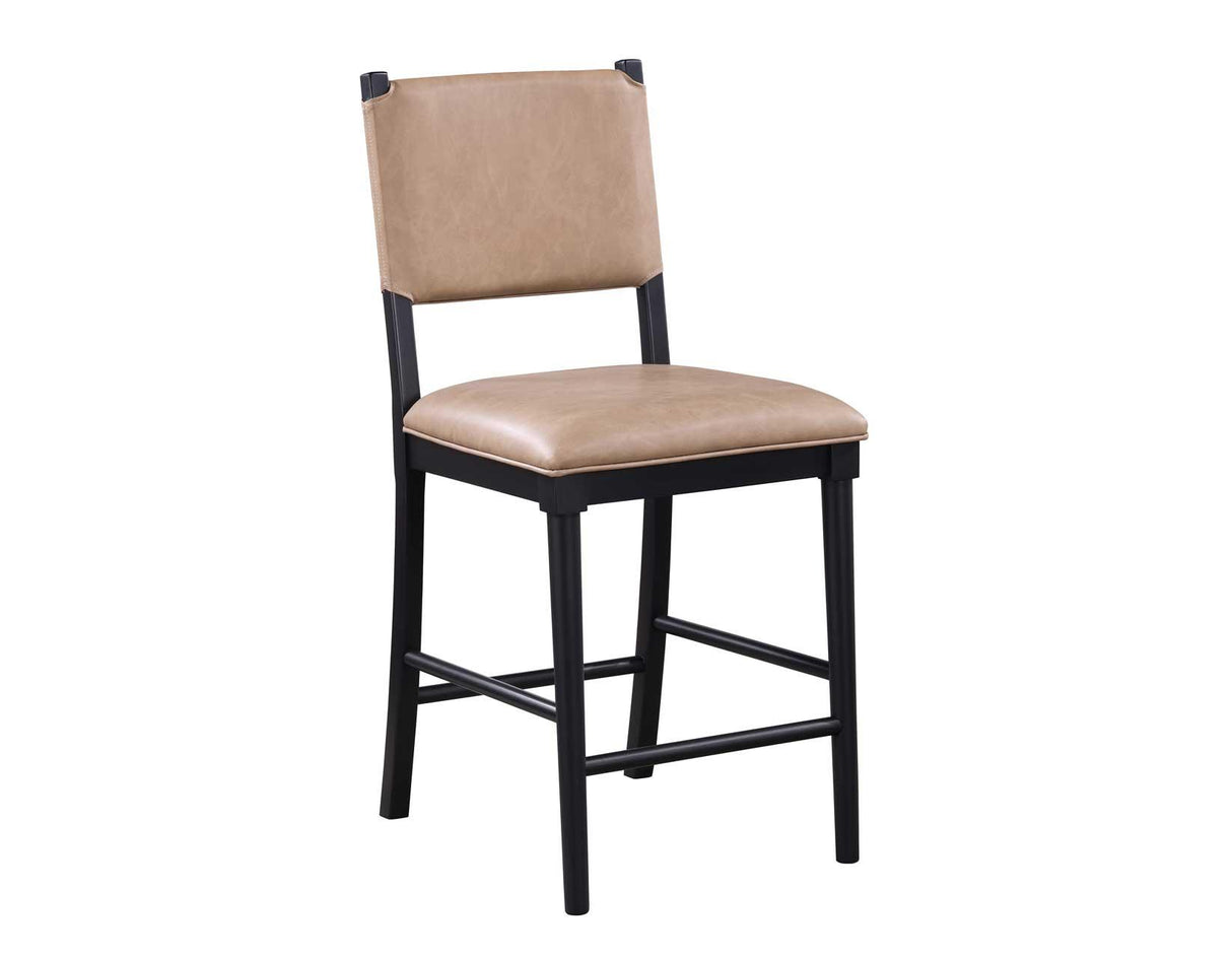 Oslo 24-inch Counter Stool, Midnight by Steve Silver at Eve Furniture