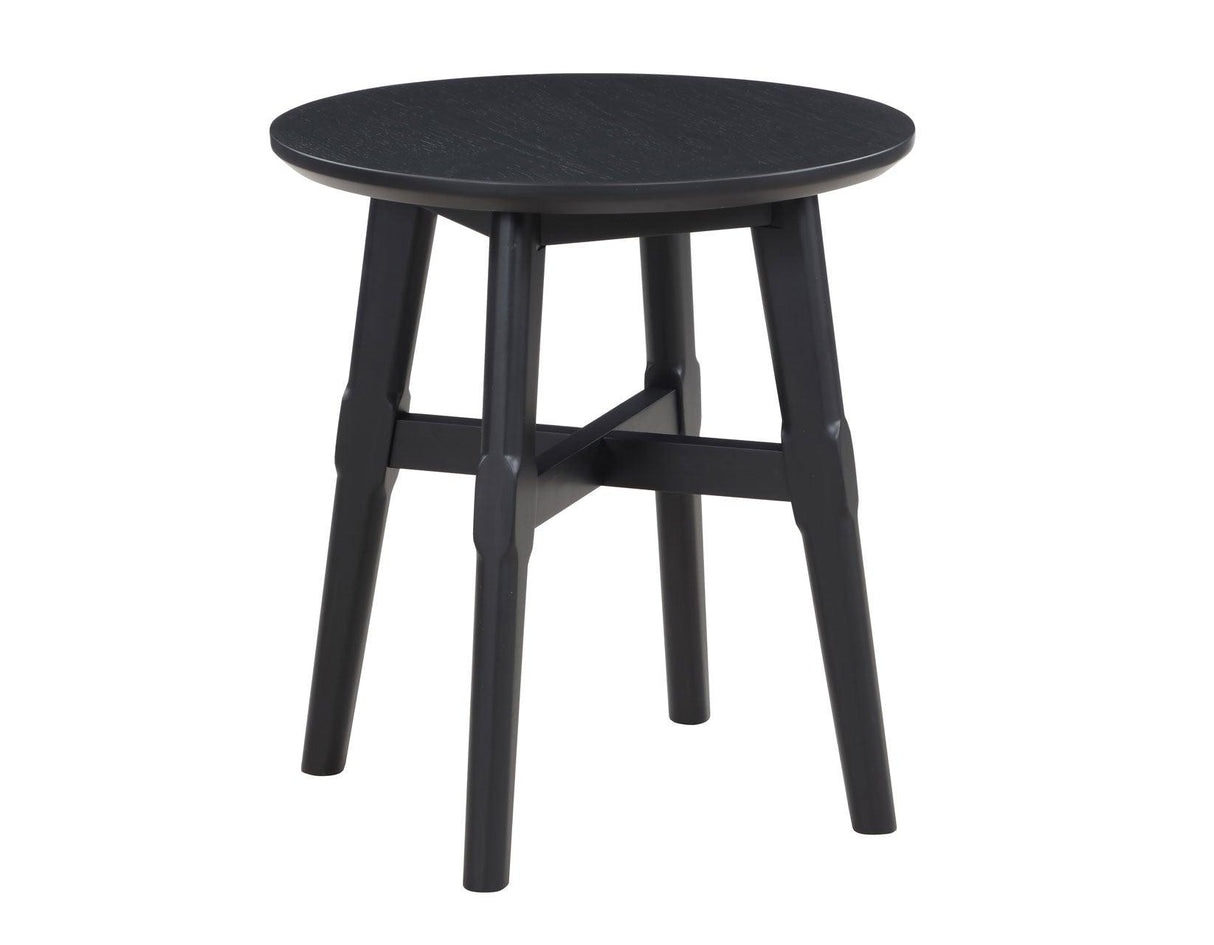 Oslo 3-Piece Table Set, Black by Steve Silver at Eve Furniture
