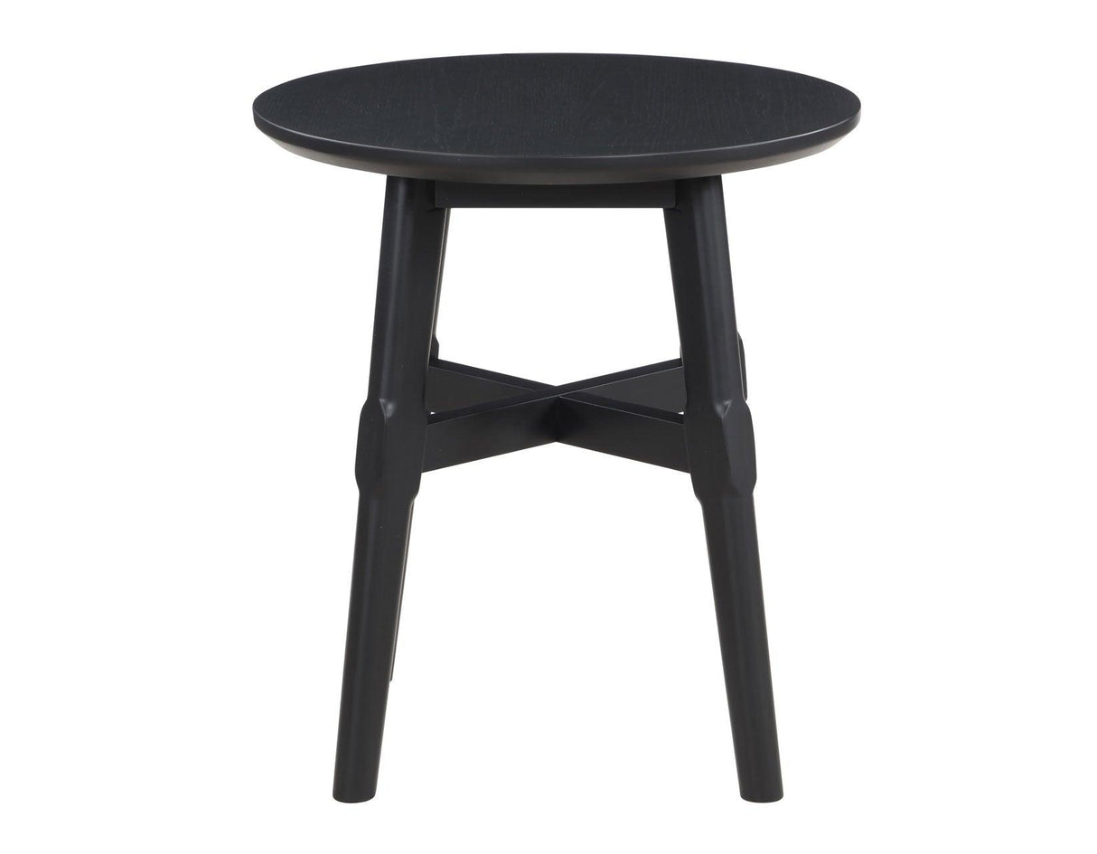 Oslo 3-Piece Table Set, Black by Steve Silver at Eve Furniture