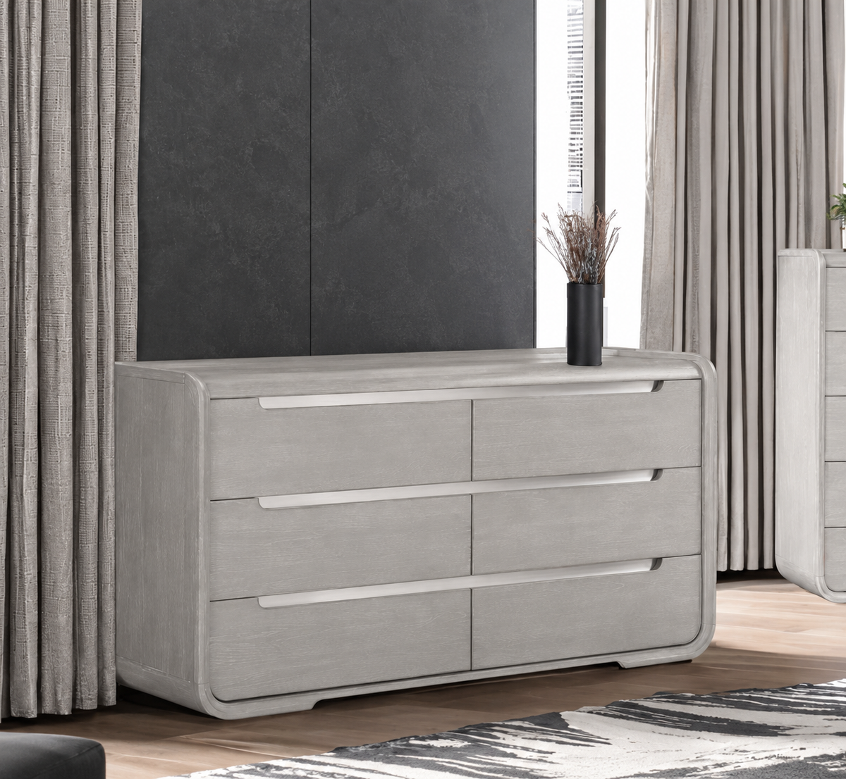 Osterley Light Gray Dresser