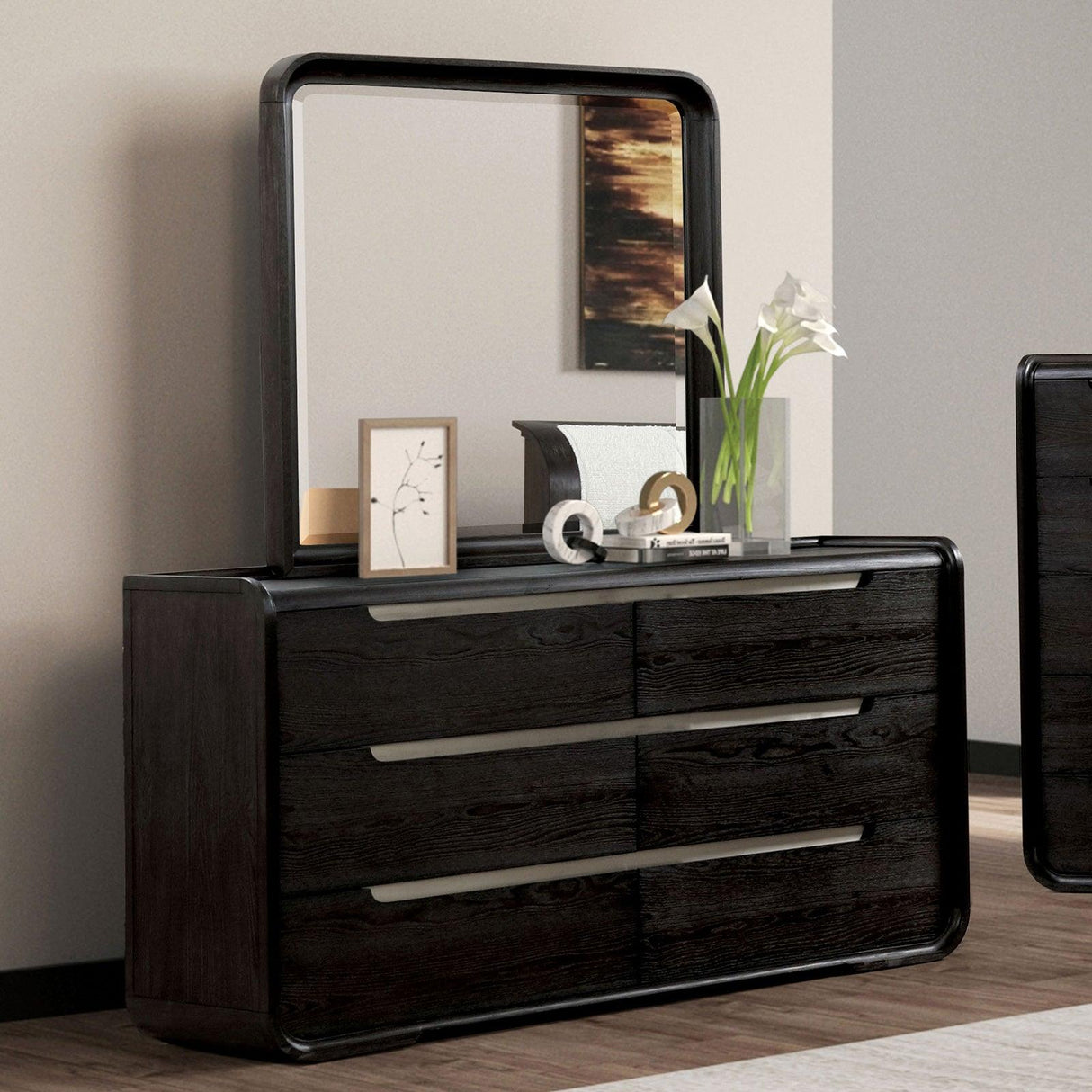 Osterley Black Dresser by Furniture of America at Eve Furniture