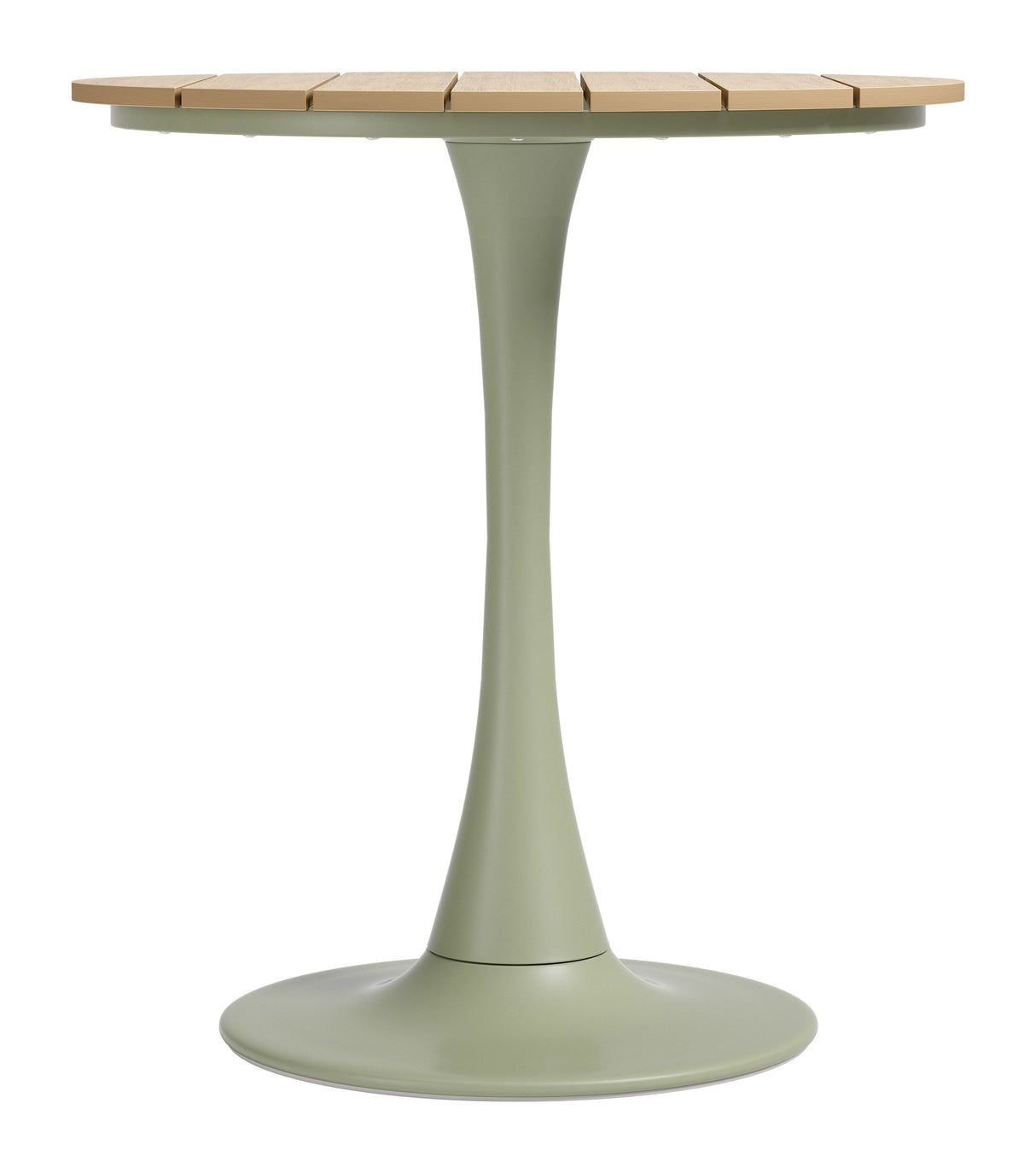 Oswego Bistro Table Green by Zuomod at Eve Furniture