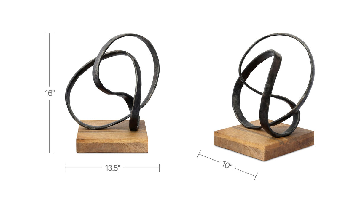 Lida Cast Aluminum Sculpture