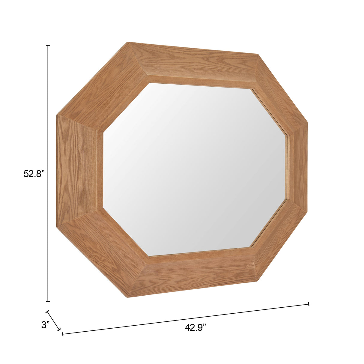 Otekant Natural Mirror by Zuomod at Eve Furniture