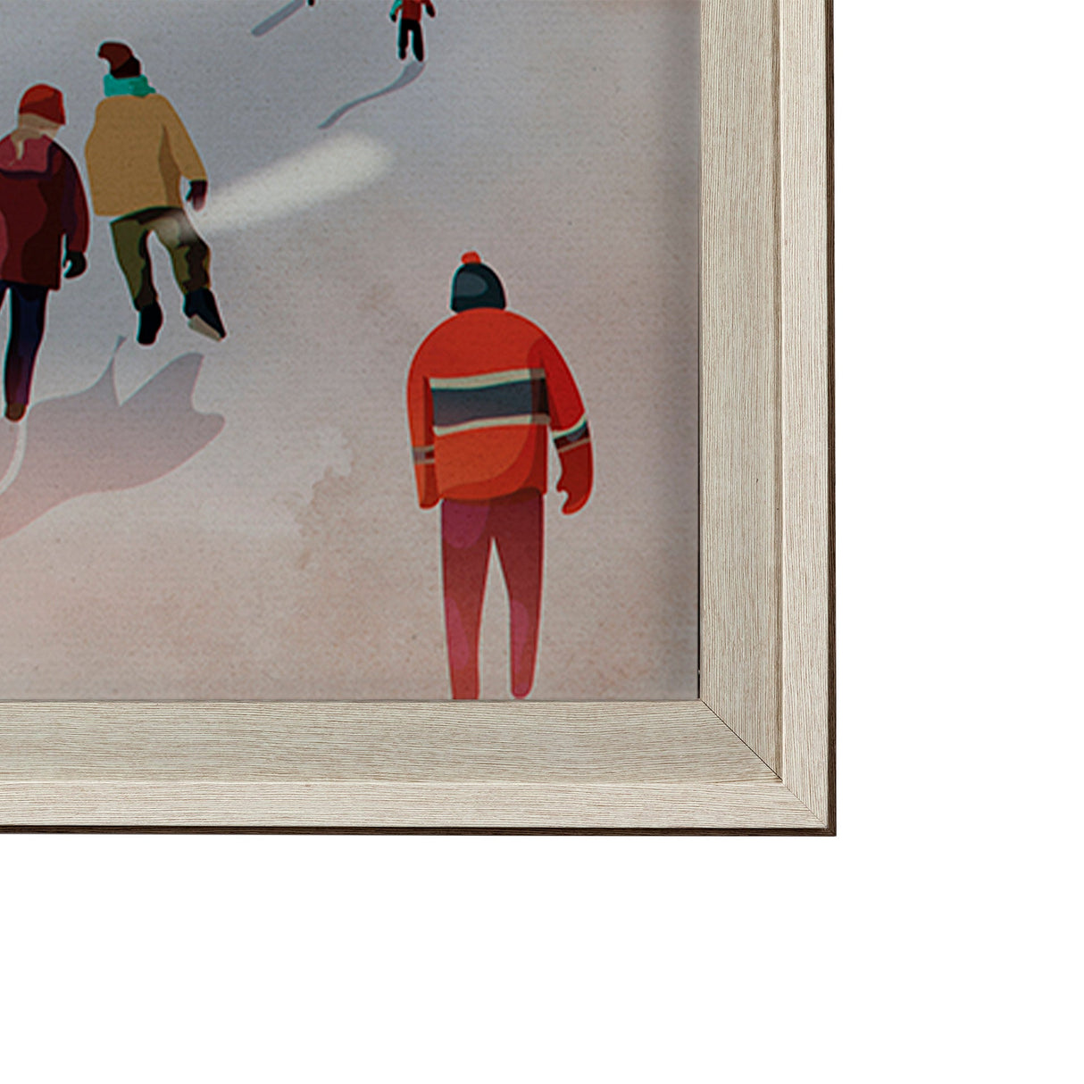 Ottawa Go Canada (XL) by Mercana Studio a Hand Embellished Decograph Framed Art Print under Glass by Mercana at Eve Furniture