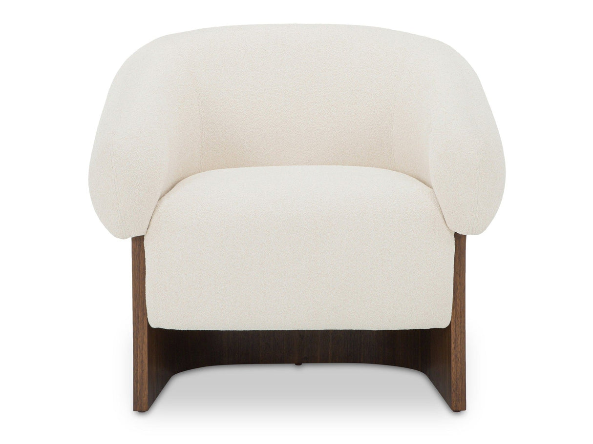Otto Flecked Cream Accent Chair by MOES at Eve Furniture