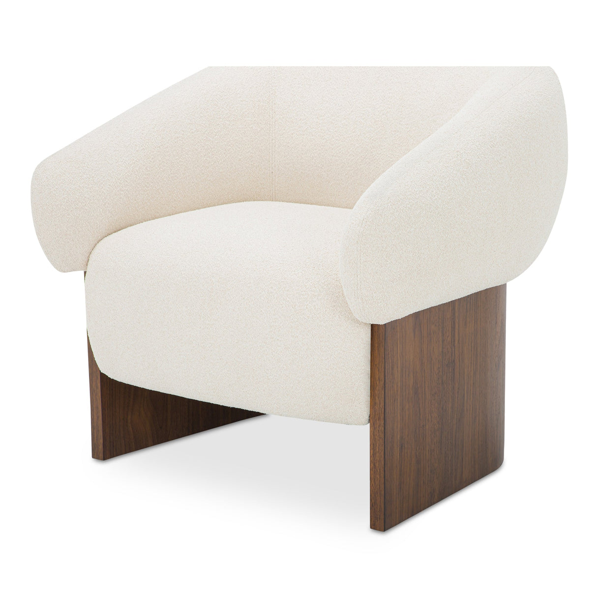 Otto Flecked Cream Accent Chair by Moe's Home at Eve Furniture