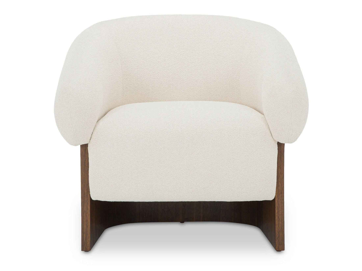 Otto Flecked Cream Accent Chair