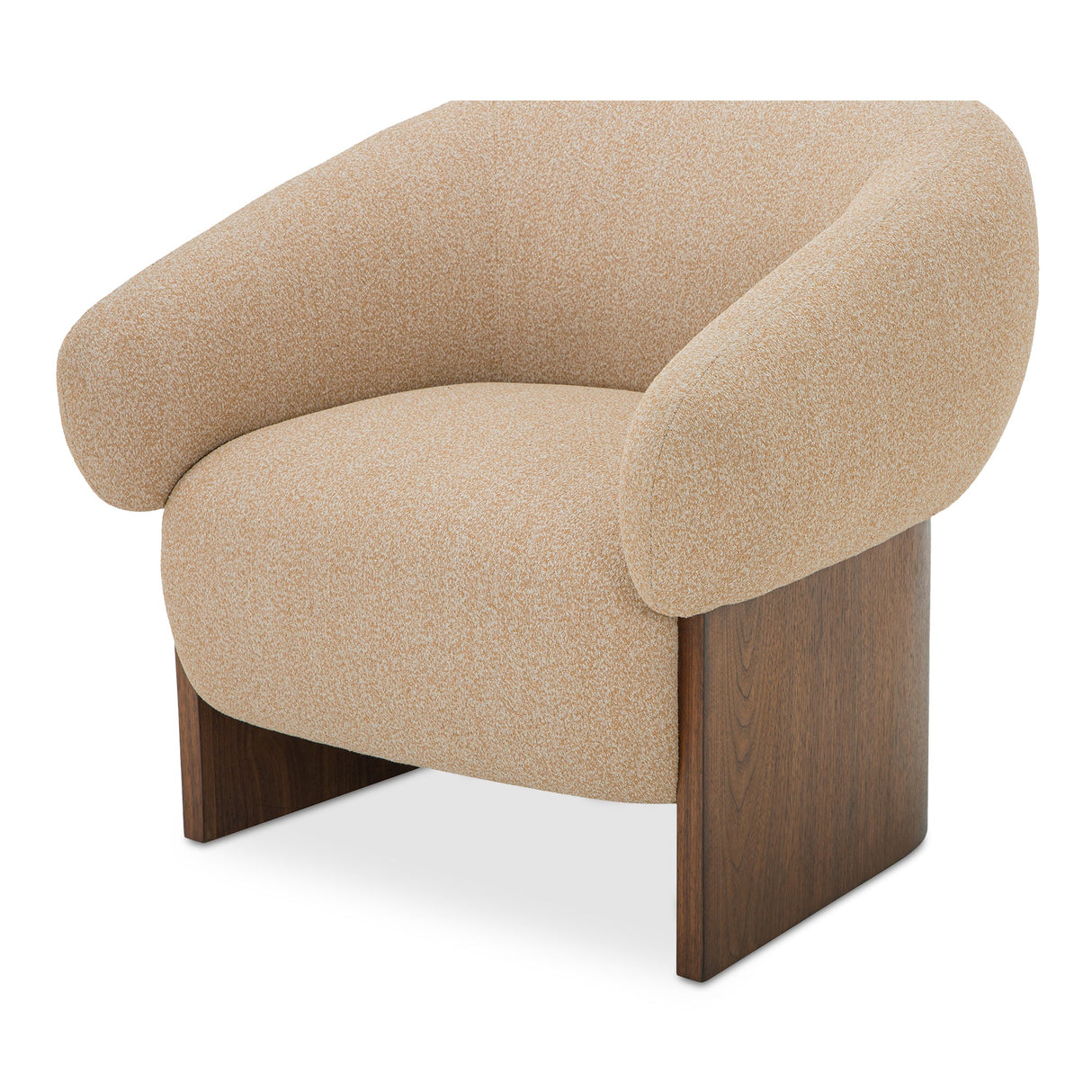 Otto Flecked Tan Accent Chair by MOES at Eve Furniture