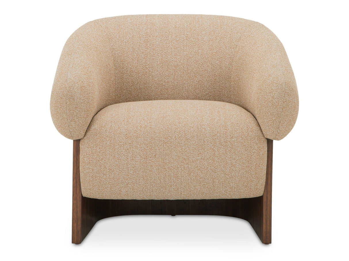 Otto Flecked Tan Accent Chair by MOES at Eve Furniture