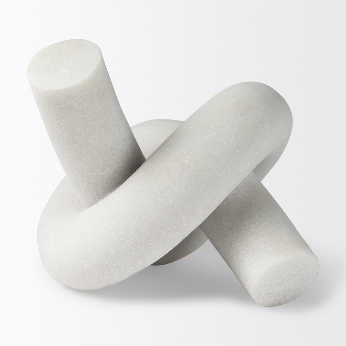 Otto Granite Resin Large Knot Sculpture Decorative Object by Mercana at Eve Furniture