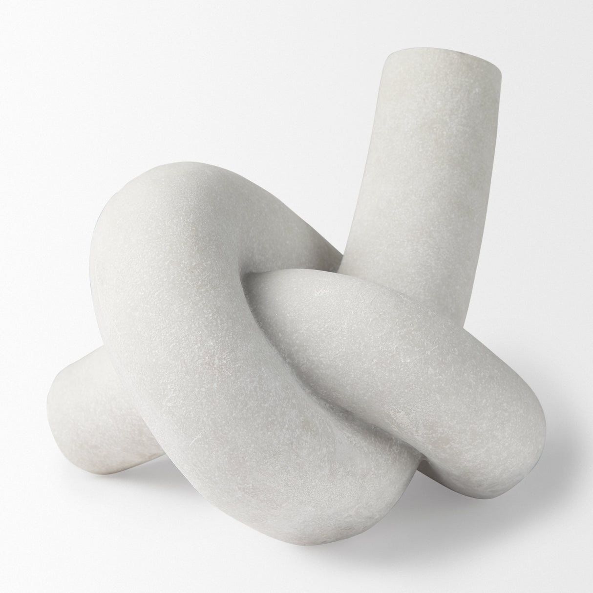 Otto Granite Resin Large Knot Sculpture Decorative Object by Mercana at Eve Furniture