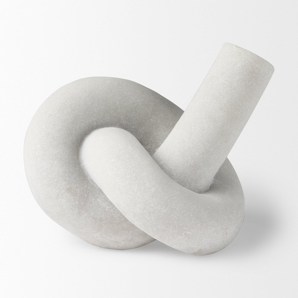 Otto Granite Resin Large Knot Sculpture Decorative Object by Mercana at Eve Furniture