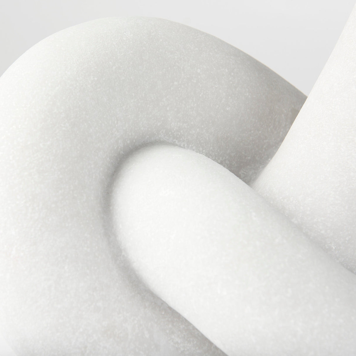 Otto Granite Resin Large Knot Sculpture Decorative Object by Mercana at Eve Furniture