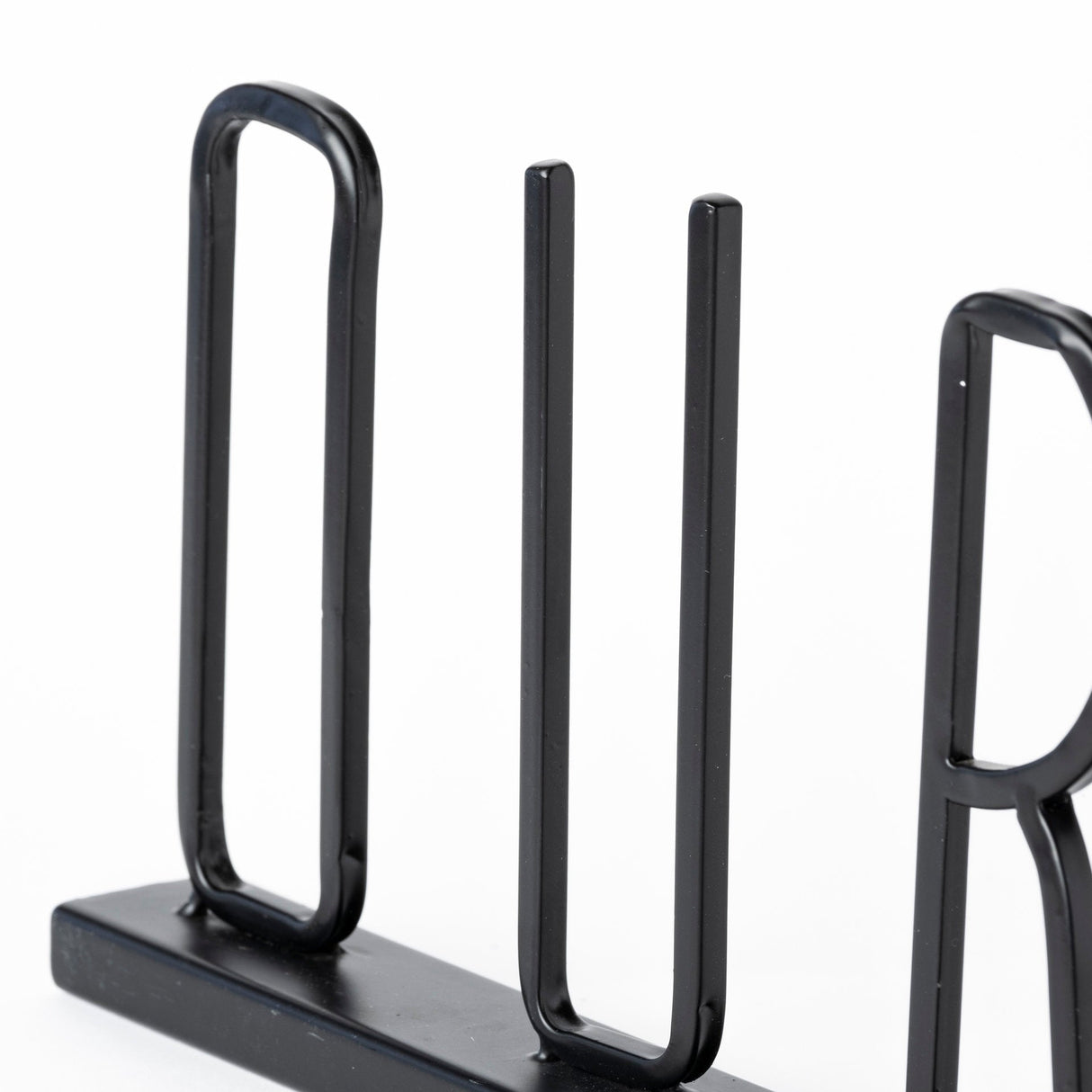 Our Nest 24L x 1W Black Metal Sign by Mercana at Eve Furniture