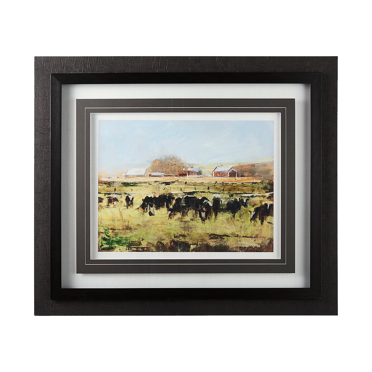 Out to Pasture II by Ethan Harper a Framed Art Print Matted under Glass by Mercana at Eve Furniture