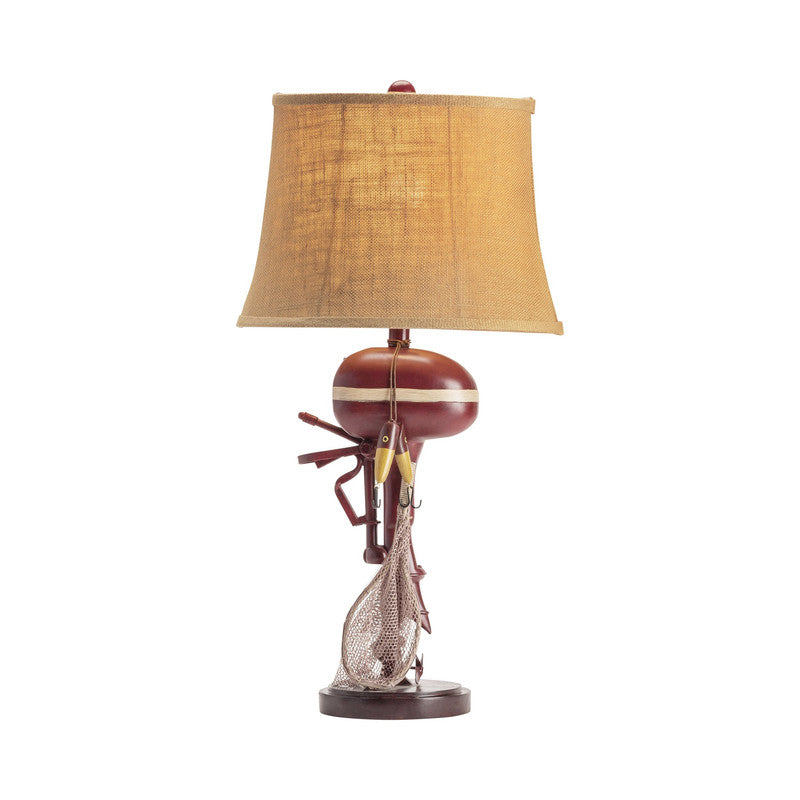 Outboard Red Table Lamp by Crestview at Eve Furniture