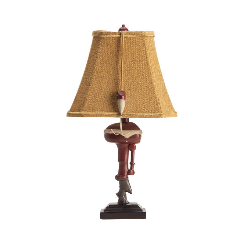 Outboard Red Table Lamp (Set of 2) by Crestview at Eve Furniture