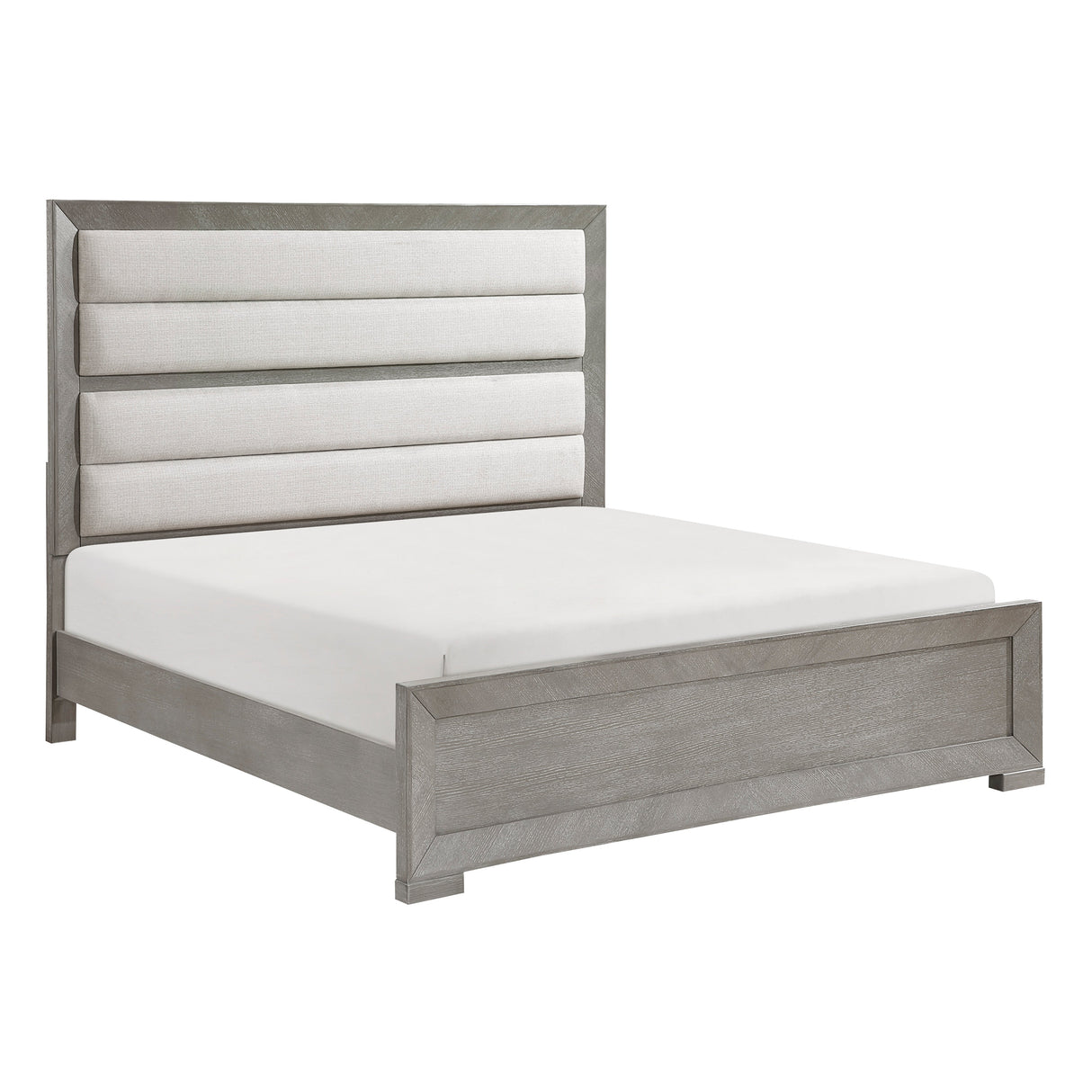 Owen Gray Eastern King Bed by Homelegance at Eve Furniture